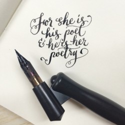 langleav:  loveandcalligraphy:  A quote from