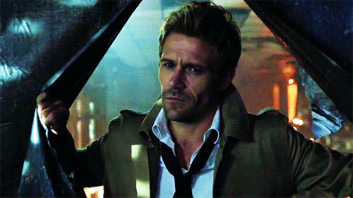 thelaughingmagician:  thelaughingmagician: John Constantine and that smirk.  + WATCH CONSTANTINE FREE + 