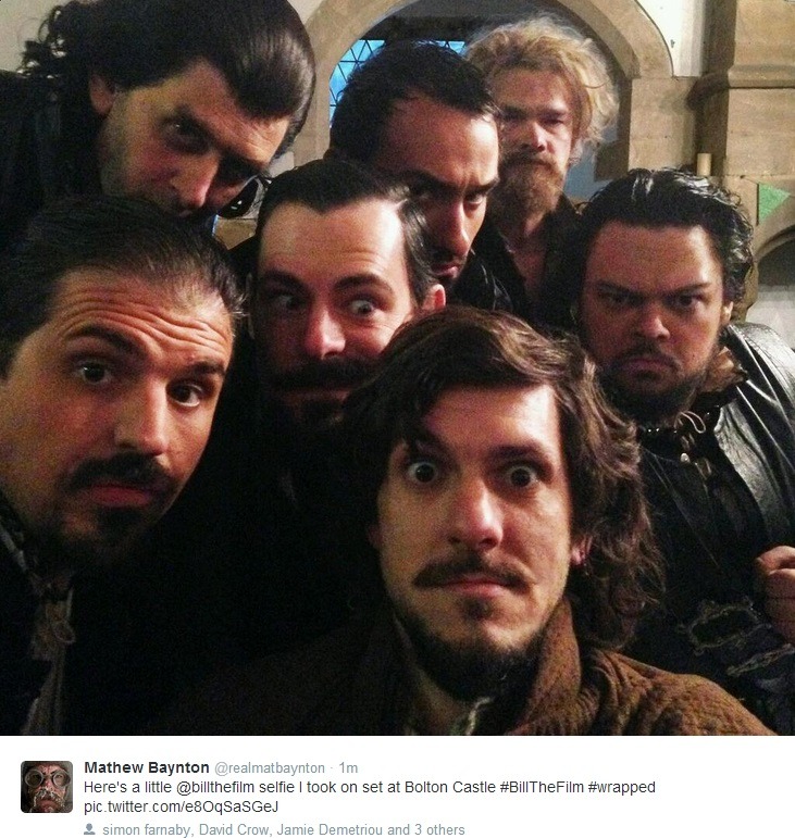 mats-moustache:  Mat’s selfie at Bolton Castle 