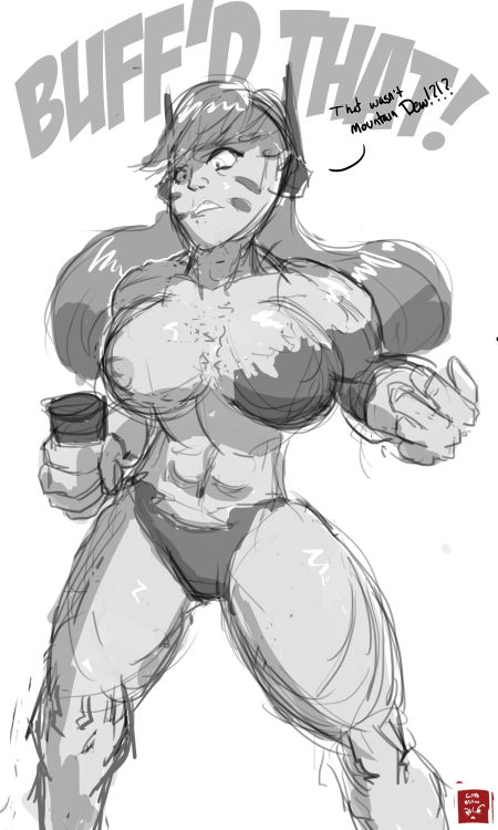 bleupr0n: tfw you find out where Zarya put her steroids I might revisit this later and actually make it look better adequate  