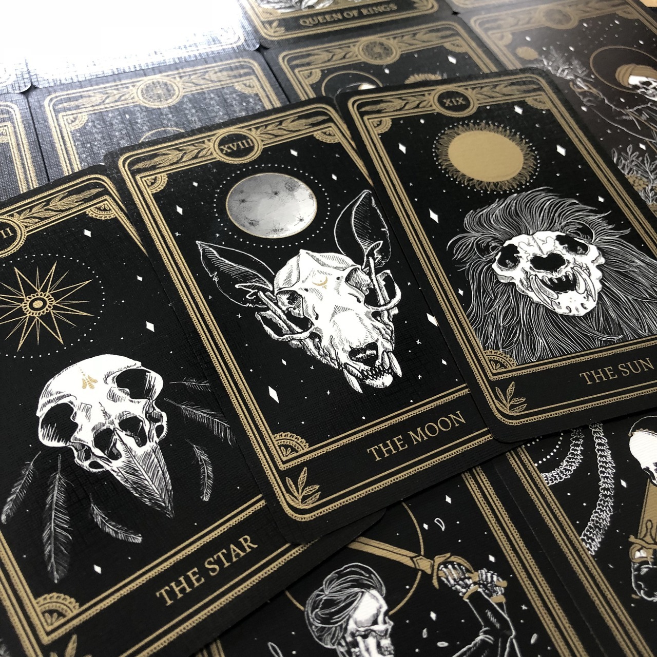 musterni-illustrates: The Marigold Tarot by Amrit Brar. shop | instagram 