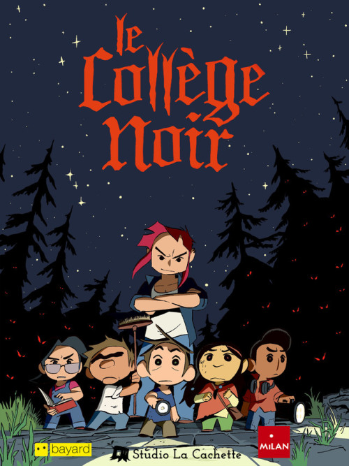 &ldquo;Le Collège Noir&rdquo; french animated series project by La Cachette studio (K