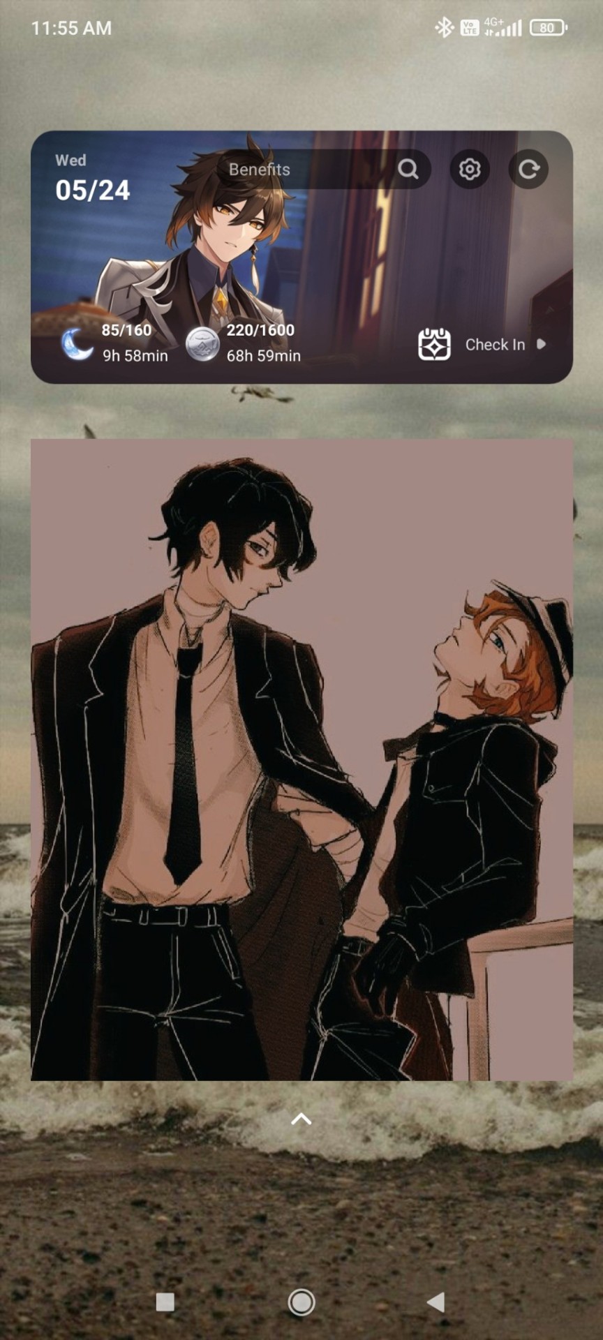 I Had The Sudden Urge To Re-do My Home Screen Layout