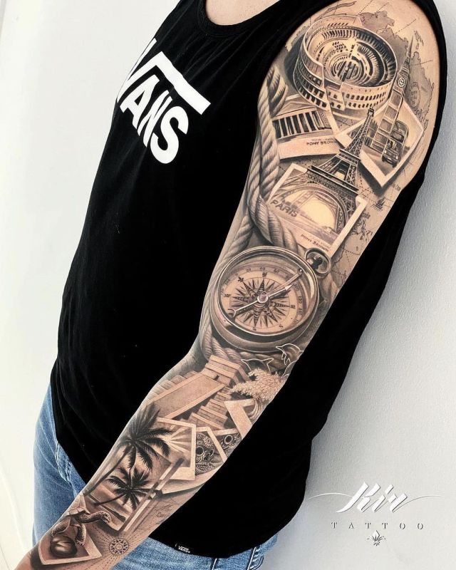 60 Cool Carpenter Tattoos for Men [2024 Inspiration Guide] | Woodworking  tattoo ideas, Tattoos for guys, Tattoos