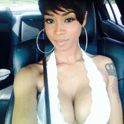 breastaholics:  #breastaholics tag her #cleavage #sexy #motorboat #allwhite