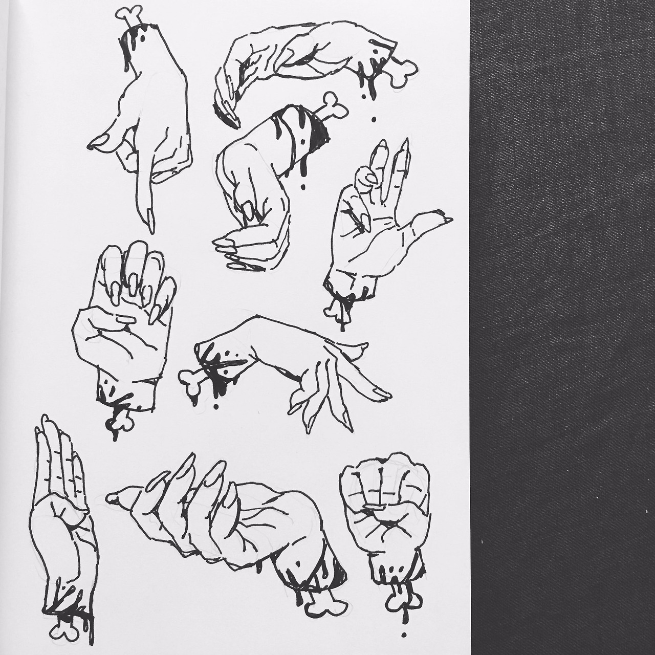 yesthisisaaron:  sketchbook dump!