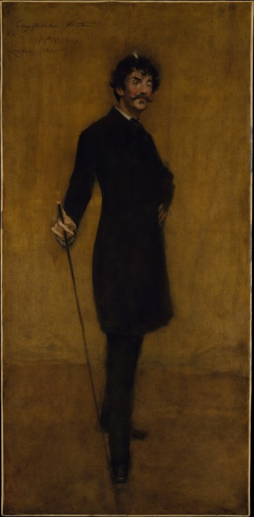 Portrait of James Abbott McNeill Whistler, by William Merritt Chase, Metropolitan Museum of Art, New