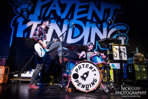 Patent Pending at Playstation Theater in NYC on 3/10/17.www.nickkarp.com