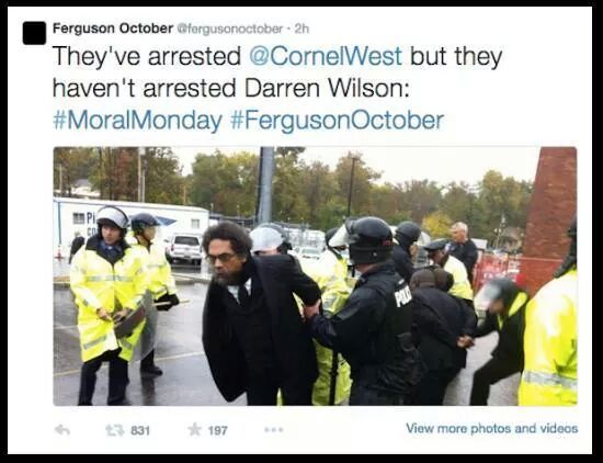 liberalsarecool:
“This is some sad shit. #FergusonOctober
”
#preach