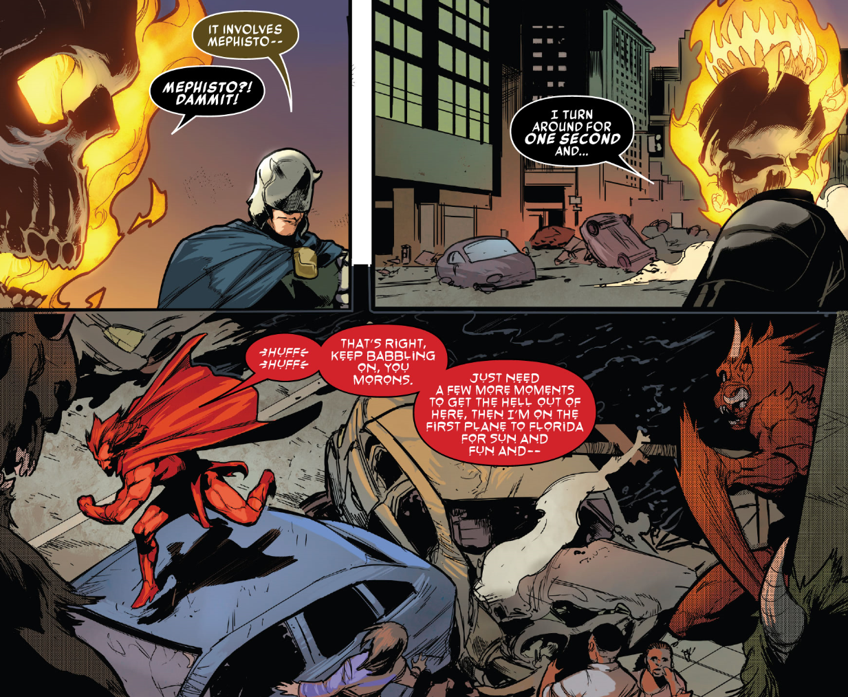 A blog dedicated to all your favorite moments — King in Black: Ghost Rider  #1 (2021) written by Ed...