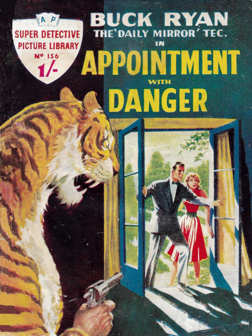 Appointment With Danger (Super Detective Picture Library No. 156, 1959).From eBay.