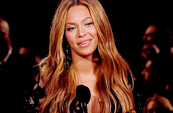 And I’d like to say thank you to my Beyhive. Thank you guys for riding so hard.