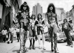 error888:  KISS Walking on the Street of New York City, June 24th, 1976 (x-post r/NYC) : OldSchoolCool 