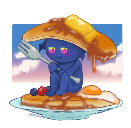  Breakfast I could eat a like 20 hotcakes with eggs right now ✨ 