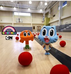 Gumball and Darwin are getting dodgy in this