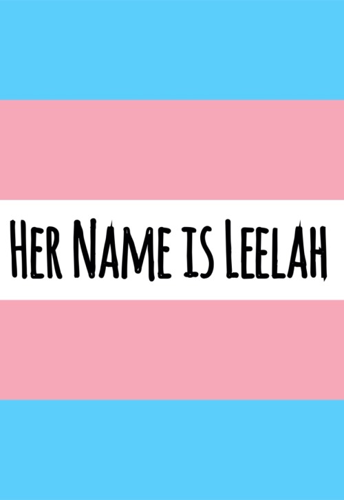 drbunnybutt:  In light of the tragic death of a transgender girl named Leelah, I decided to make this design among others to show your support for Leelah and other transgender people.  Also, all money made (my margin after redbubble uses some of the money