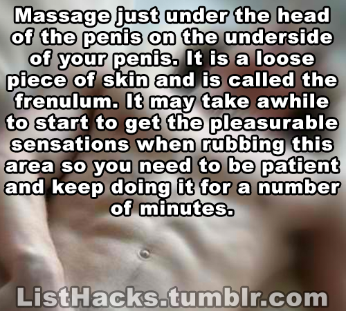 ftworth14:  listhacks:  Masturbation Hacks For Your Penis - If you like this list follow ListHacks for more  Wow I may need to try a couple of these