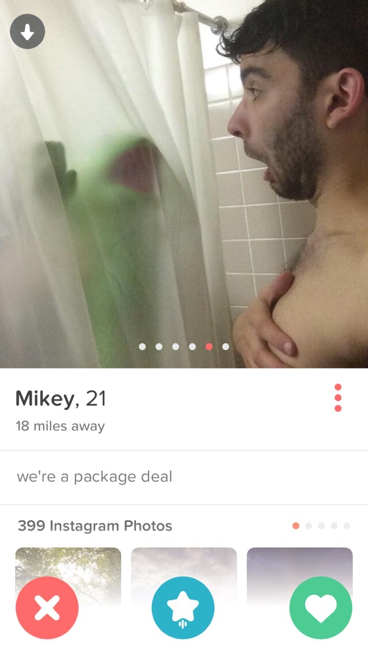 roysyesterdayjam:  andjeremypiven:  Never has a Tinder profile given me so much pure