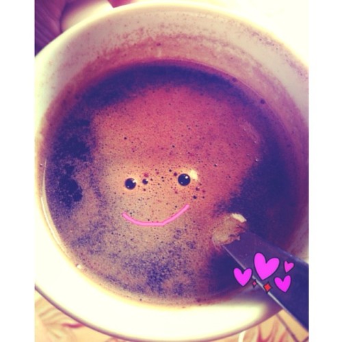I wonder what my homemade coffee is trying to tell me .. So I added a curve &hellip; #unicornmode #s