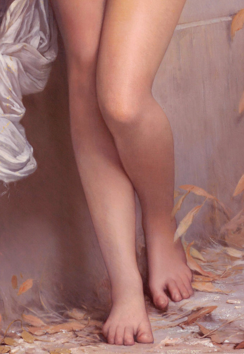 Detail of La Cigale, 1872Jules Joseph Lefebvre