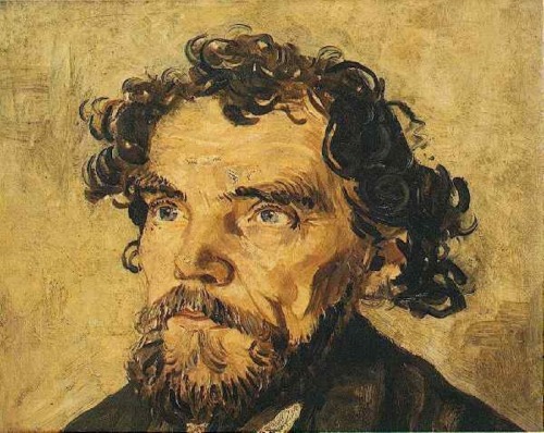 vincentvangogh-art:  Portrait of a Man, 1887 Vincent van Gogh Buy Artwork by Vincent van Gogh