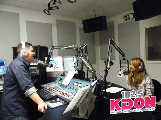 jasminev-news:  October 2nd: HQ pictures of Jasmine at 102.5 KDON radio 