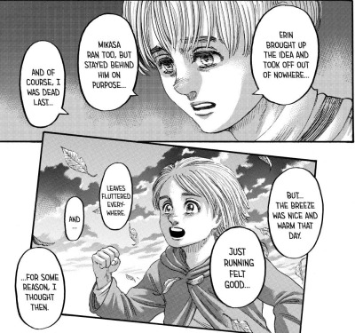 Love this callback in chapter 135 to Levi and Mikasa's first Titan battle  together! : r/ShingekiNoKyojin