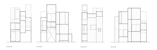 Sou Fujimoto - House NA. Tokyo, Japan. 2010. Photo: Iwan BaanDesigned for a young couple in a quie