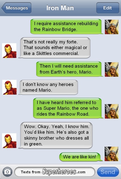 Porn textsfromsuperheroes:  The best of Thor on photos