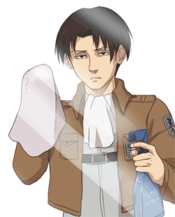 nymre:  “Tch, filthy” Have a Rivaille