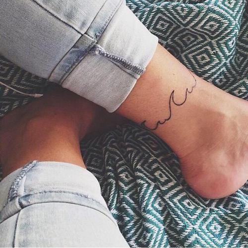 40 Trendy Ankle Tattoos for Women And Man- 2020 → Tracesofmybody.com → Best  Tattoo Ideas