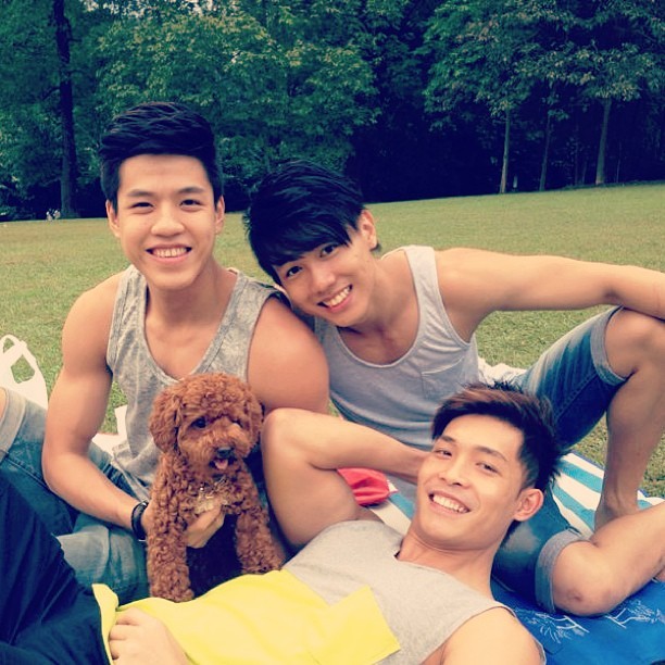 merlionboys: Wednesday is for three and three is for trio. Have you seen the handsome