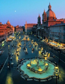 artncity:  Piazza Navona, Rome, City &