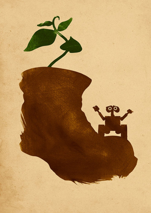 pixalry:  Walt Disney Pixar Minimalist Poster Set - Created by MoonPoster Available for sale on Etsy.