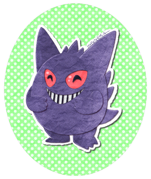 December Pokémon Challenge 2021, 6/31: Gengarfake paper cut out style my beloved(wanna sugges