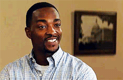 justinripley:Sam Wilson looking at Steve Rogers.
