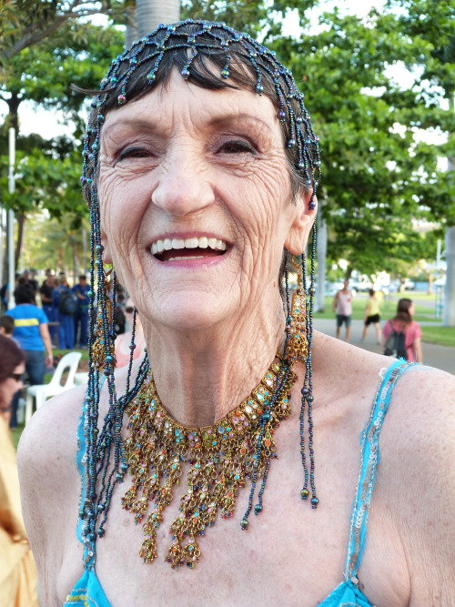 An amazing face.  So happy - so much expression. Photograph: Melanie Wood