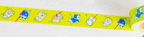 parakavka:Shiba Inu washi tape (1, 2, 3)