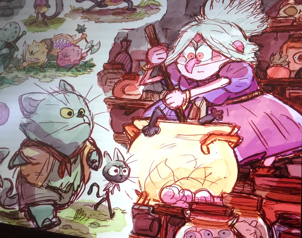 fabien-mense:  Roughs and color ! (fairy tales forever)