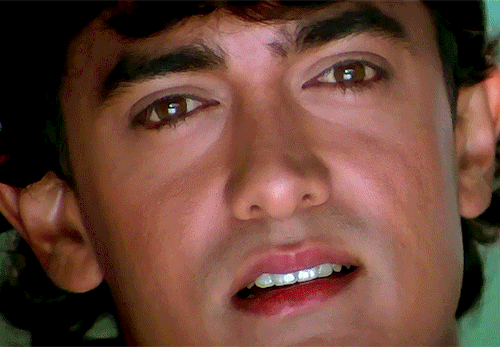 kendalls-roy: Aamir Khan and Karisma Kapoor as Raja and Aarti in Raja Hindustani (1996)
