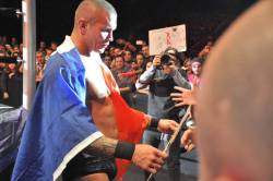 rwfan11:  Randy Orton … while he’s check