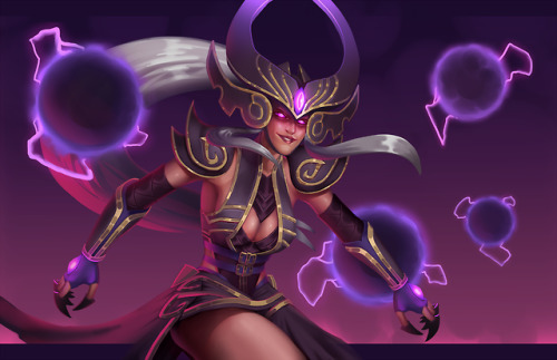 lekyrin - Syndra/best girl print is complete \o/