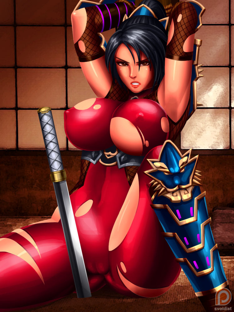thicksexyasswomen:  svoidist:  Taki defeated and with some light bondage patreon.com/svoidist