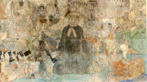 v-ersacrum:James Ensor, The Temptation of St. Anthony, 1887File Under: The inestimable value of the 