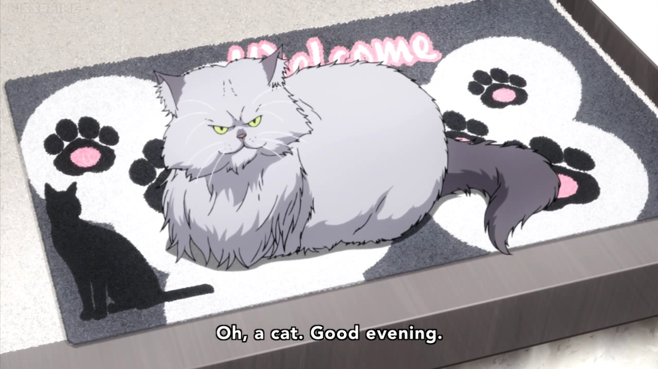 suckerforspikyhair:If only everyone was as polite as Amon is to cats.