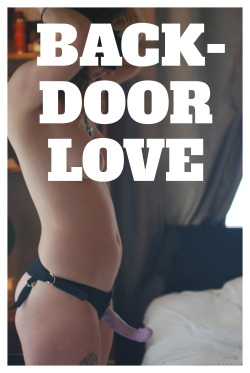 velvetnest:  Backdoor Love… Strap on Harness By Velvet Nest