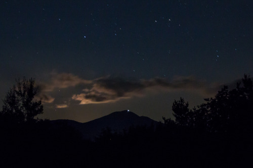 Goodnight moon. Hello stars.Jay Peak