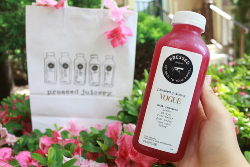 pressed juicery x vogue pink lemonade