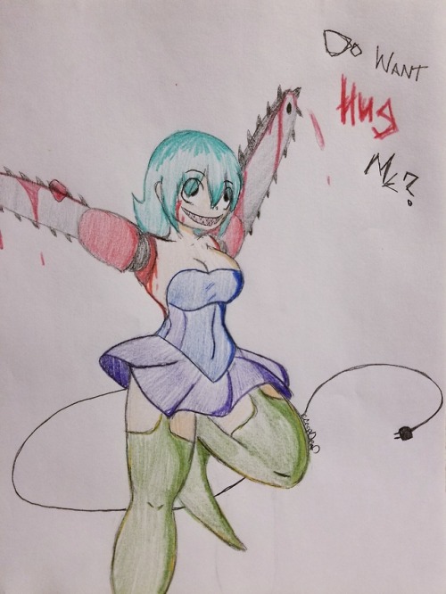 Chainesaw NO Copy And NO Stealing My Drawing NO REPOST!!!