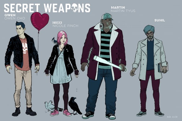 RAUL ALLEN GEARS UP FOR VALIANT’S ‘SECRET WEAPONS’ [INTERVIEW]